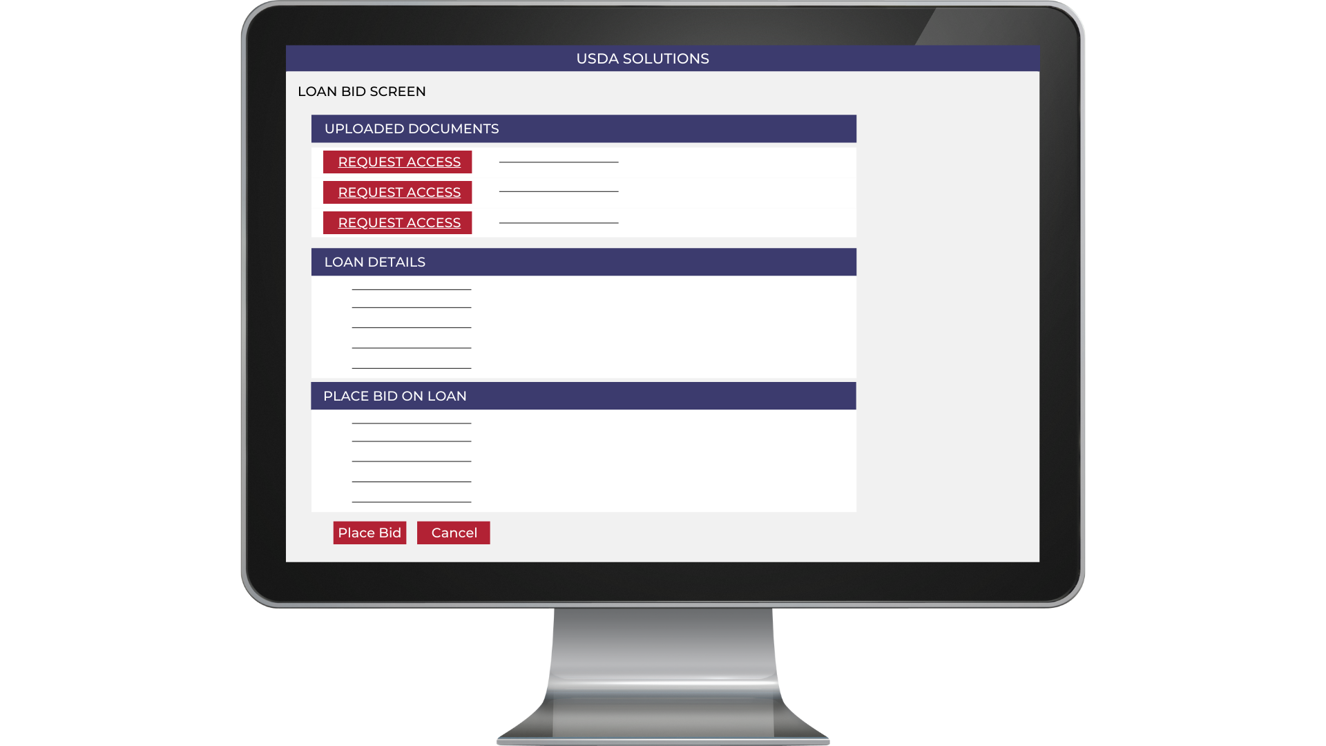 USDA SOLUTIONS – BID DETAILS – BUYER